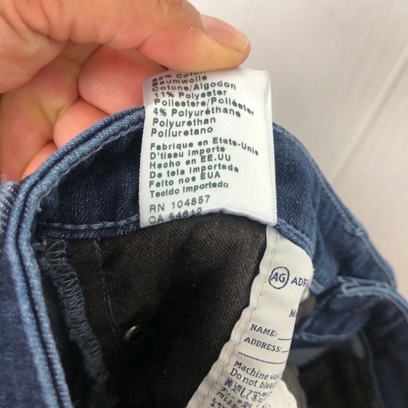 AG THE PRIMA MID RISE CIGARETTE JEAN SIZE 26 - Picture 12 of 13